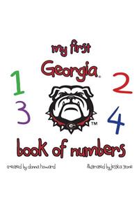 My 1st Georgia Bk of Numbers