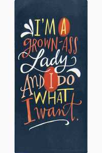 Em & Friends Grown-Ass Lady Magnet