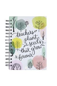 Journal Wirebound Teacher Seeds