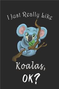 I Just Really like Koalas, OK ? Journal