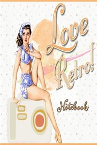 Love Retro Notebook