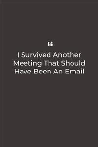 I Survived Another Meeting That Should Have Been An Email
