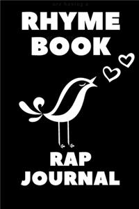 rhyme book rap journal