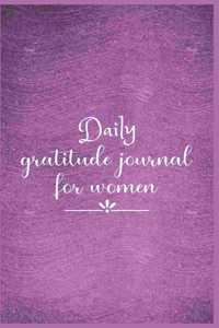 Daily Gratitude Journal For Women