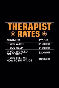 Therapist Rates