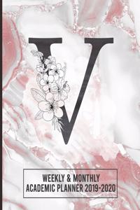 Academic Planner 2019-2020 Weekly & Monthly