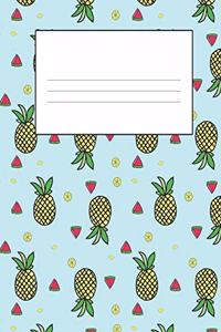 Pineapple Composition Notebook