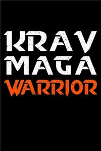 Krav Maga Warrior: Lined A5 Notebook for Martial Arts Journal