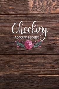 Checking Account Ledger