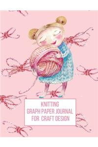 Knitting Graph Paper Journal for Craft Design