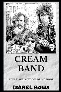 Cream Band Adult Activity Coloring Book