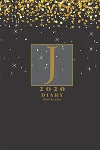 Personalised 2020 Diary Week To View Planner