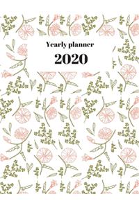 2020 Yearly planner