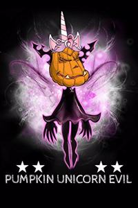 Pumpkin Unicorn Evil