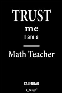 Calendar for Math Teachers / Math Teacher