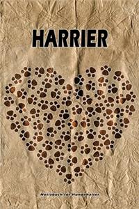 Harrier Notizbuch für Hundehalter
