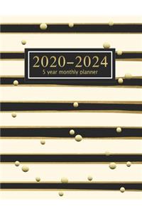 5 year monthly planner 2020-2024