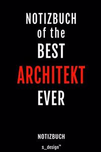 Notizbuch für Architekten / Architekt / Architektin
