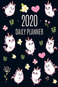 Unicorn Daily Planner 2020