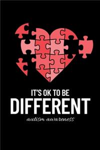It's Ok to Be Different