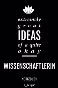 Notizbuch für Wissenschaftler / Wissenschaftlerin