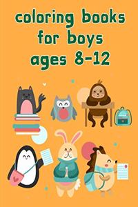 coloring books for boys ages 8-12