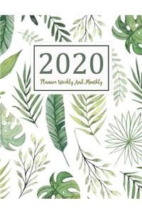 2020 Planner Weekly And Monthly