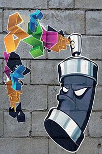 Colorful Graffiti Notebook