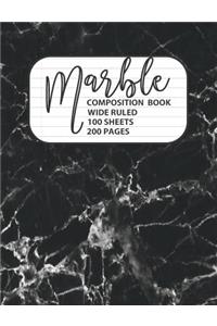 Marble Composition Book