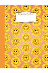 Sunflower Composition Notebook