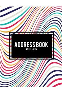 Address Book with Tabs