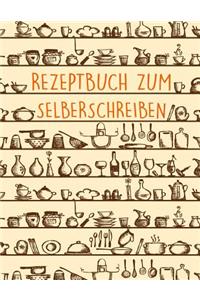 Rezeptbuch zum Selberschreiben