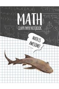 Math Graph Paper Notebook