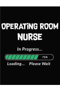 Operating Room Nurse in Progress Loading Please Wait