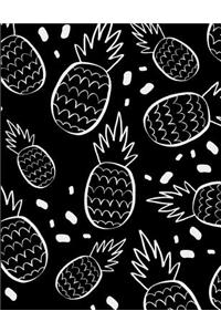 Pineapple Retro Composition Book