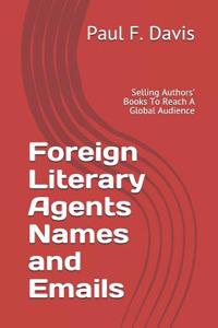 Foreign Literary Agents Names and Emails