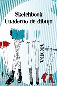 Sketchbook Cuaderno de Dibujo Moda