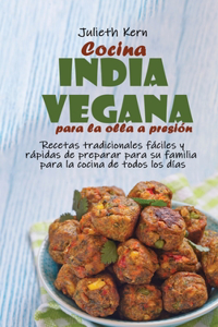Cocina india vegana para la olla a presión