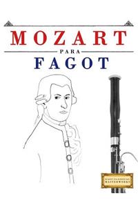 Mozart Para Fagot