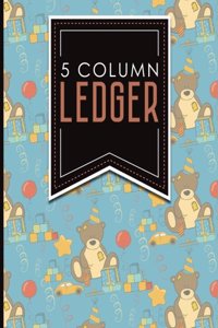5 Column Ledger