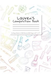 Lauren's Composition Book