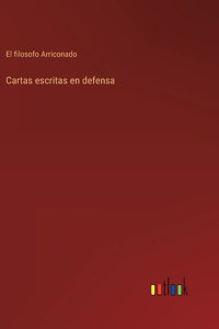 Cartas escritas en defensa