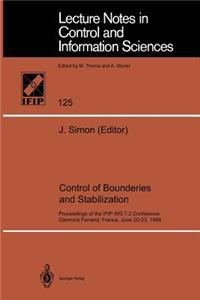 Control of Boundaries and Stabilization