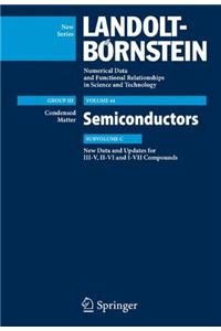 New Data and Updates for I-VII, III-V and II-VI Compounds