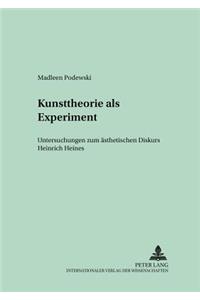 Kunsttheorie ALS Experiment