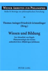 Wissen und Bildung