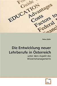 Entwicklung neuer Lehrberufe in Österreich