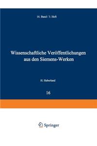 Wissenschaftliche Veröffentlichungen Aus Den Siemens-Werken