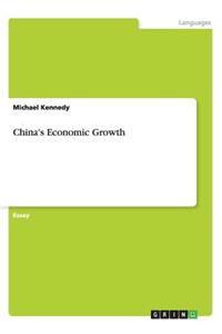 China's Economic Growth