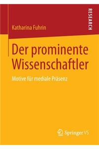 Der Prominente Wissenschaftler